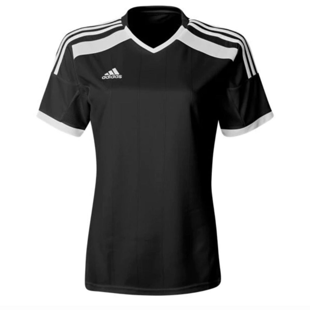 ADIDAS Blokette Soccer Jersey Climacool Black Large